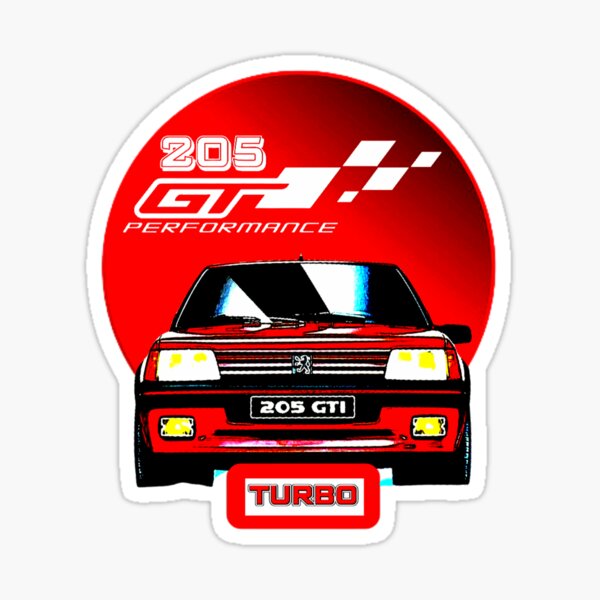 RACING DIRECT Autocollant Peugeot Sport Jaune Lot de 2 Stickers  écusson avec Logo Accessoire Automobile décoratif pour 206 207 208 307 308  107 5008