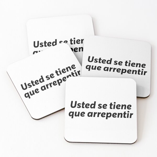 Item preview, Usted se tiene que arrepentir Frase Argentina Dicho designed and sold by ZooOfArt.
