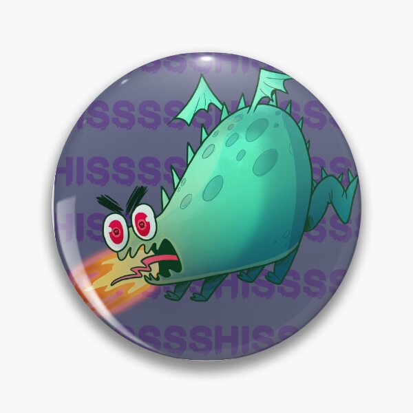 Item preview, Cute Round Dragon Hissing (BGVER) designed and sold by sparkle-clown.