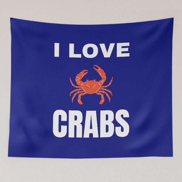 Item preview, I love Crabs designed and sold by fev-rocks.