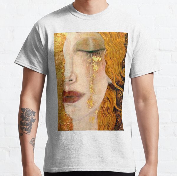 Gustav Klimt Freya's Tears| Gustav Klimt - golden tears Classic T-Shirt