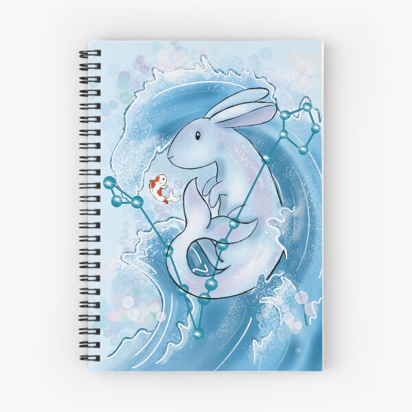 Item preview, Pisces astrological bunny  designed and sold by Willow Grove Designs.