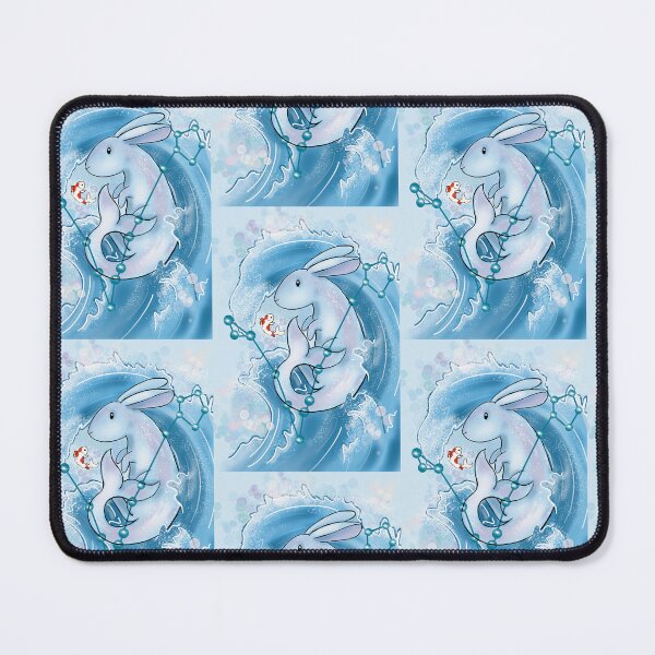Item preview, Pisces astrological bunny  designed and sold by Willow Grove Designs.