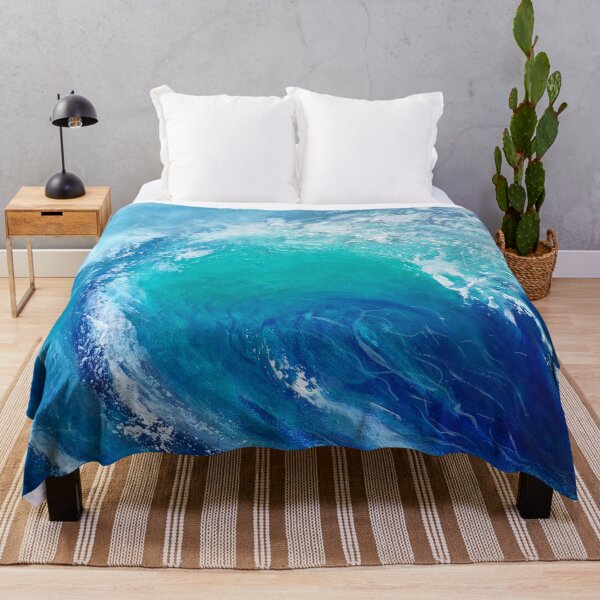 Item preview,  “Deep blue Wave .  By Uk Artist AngelaHaigHarrison. designed and sold by Angela Haig-Harrison.