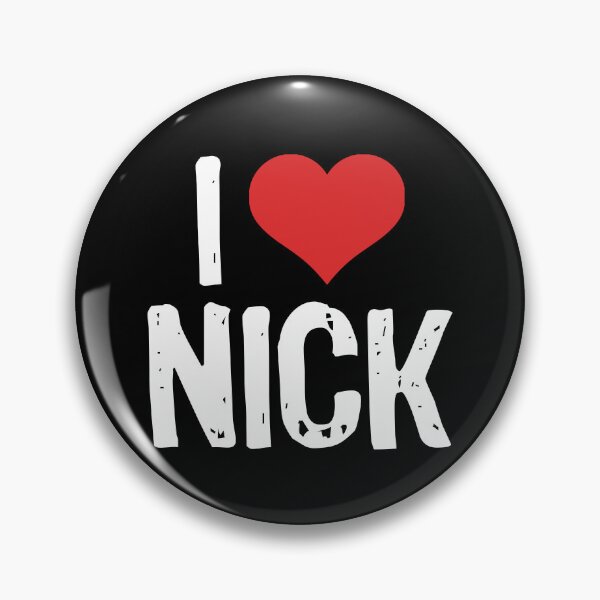 Item preview, I Love Nick designed and sold by The "I Love Everything" Shop.