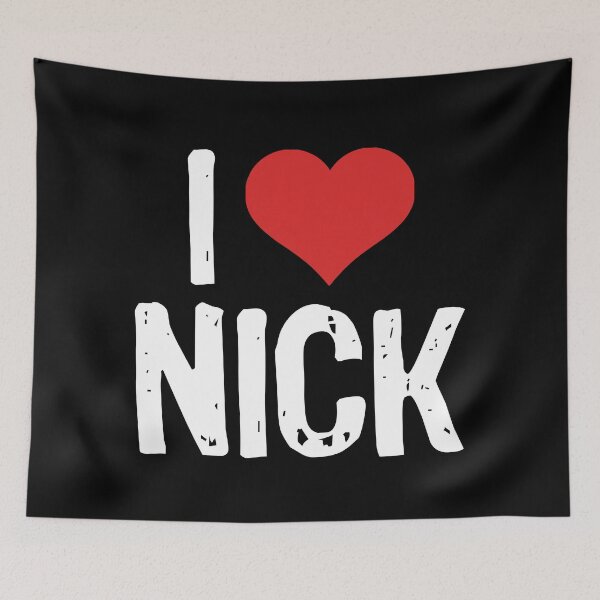 Artikelvorschau, Ich liebe Nick entworfen und verkauft von The "I Love Everything" Shop.
