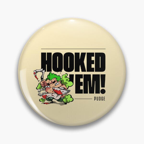Item preview, Hooked 'Em! - Pudge designed and sold by gonzucraft.