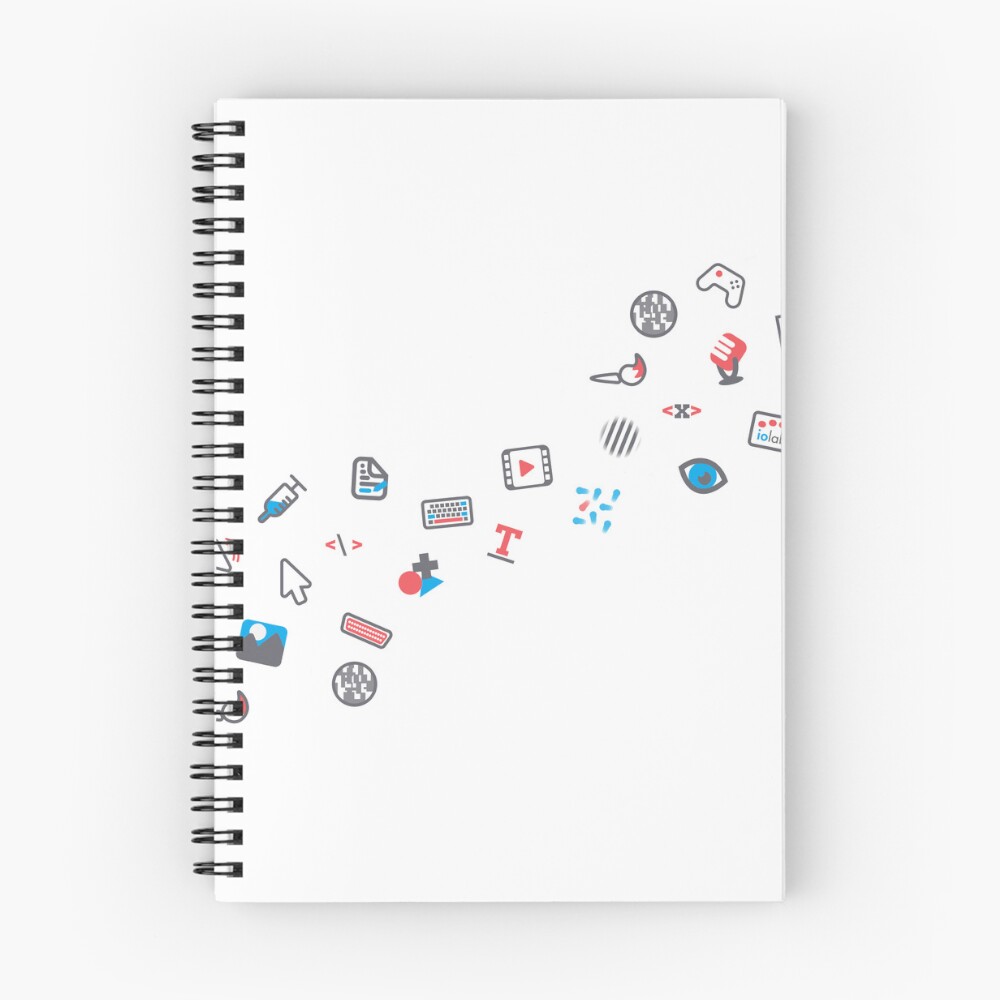 Item preview, Spiral Notebook designed and sold by ost-ltd.
