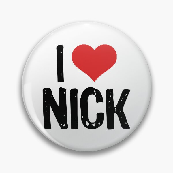 Item preview, I Love Nick designed and sold by The "I Love Everything" Shop.