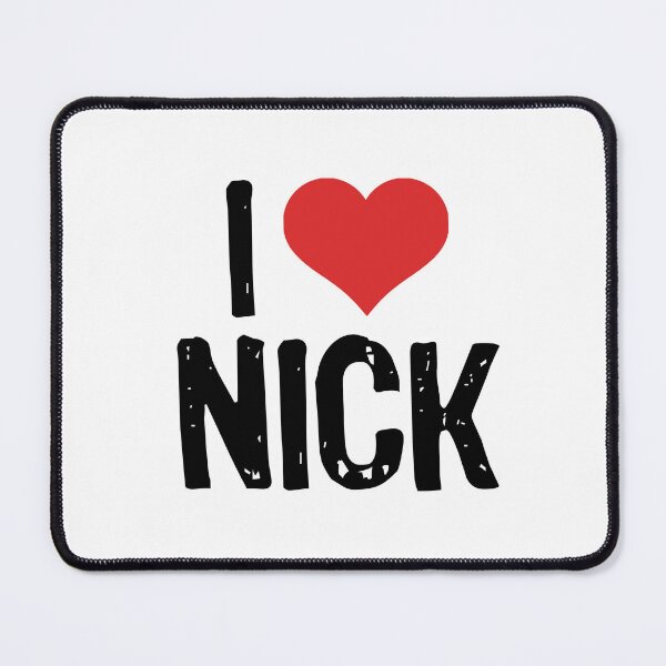 Item preview, I Love Nick designed and sold by The "I Love Everything" Shop.