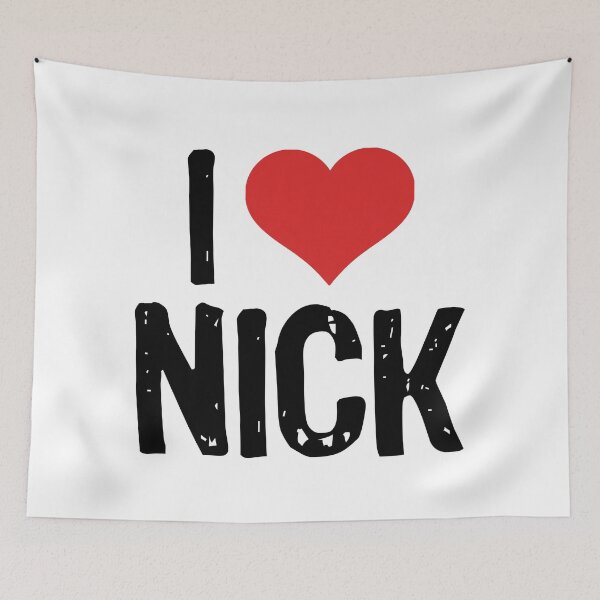 Artikelvorschau, Ich liebe Nick entworfen und verkauft von The "I Love Everything" Shop.