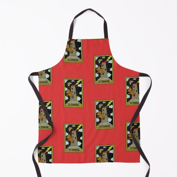 Item preview, TAROT CARDS | THE TOWER. | CAT designed and sold by FalconLifeStore.