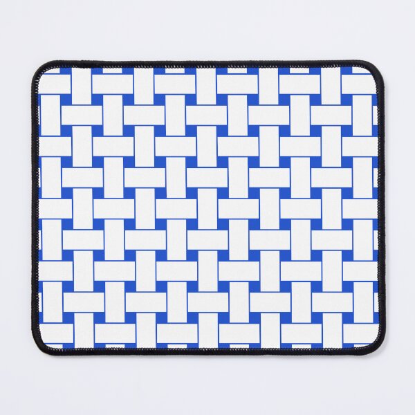 Item preview, Blue Basketweave Pattern designed and sold by patterniastudio.