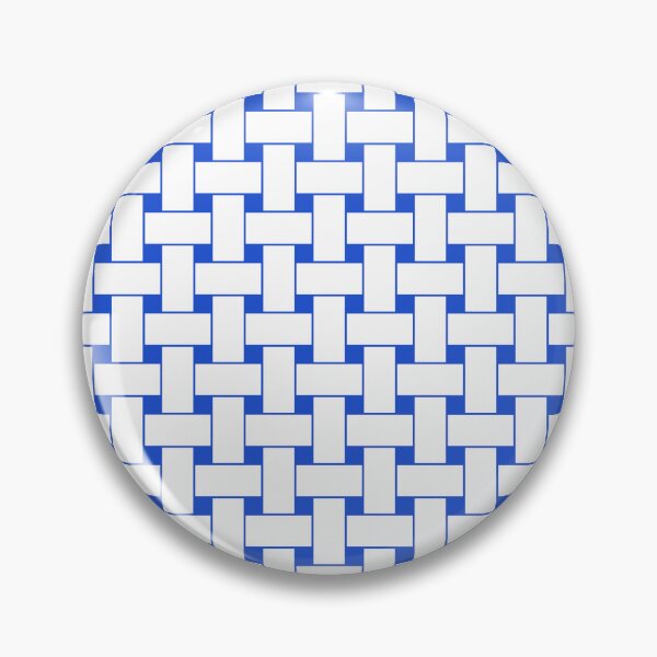 Item preview, Blue Basketweave Pattern designed and sold by patterniastudio.