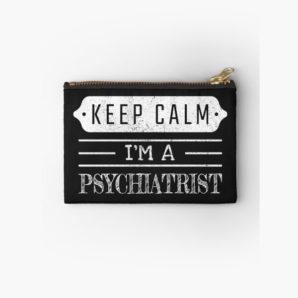 Artikelvorschau, Keep Calm, ich bin Psychiater – Lustiges Psychiater-Zitat, Geschenkidee für Männer und Frauen entworfen und verkauft von Mmmm3344.