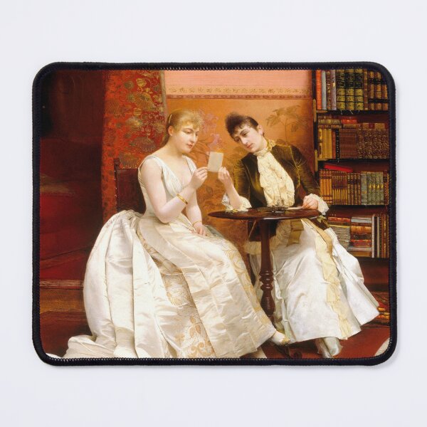 Item preview, Georges Croegaert: Confidences, Remastered - Vintage European Art designed and sold by Ellodee.