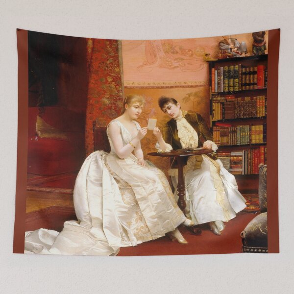 Item preview, Georges Croegaert: Confidences, Remastered - Vintage European Art designed and sold by Ellodee.
