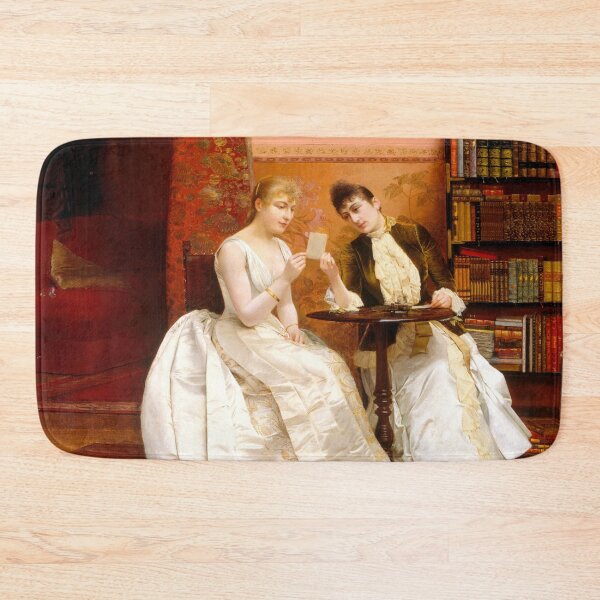 Item preview, Georges Croegaert: Confidences, Remastered - Vintage European Art designed and sold by Ellodee.