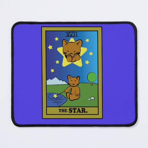 Item preview, TAROT CARDS | THE STAR. | CAT designed and sold by FalconLifeStore.