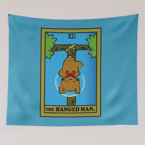 Item preview, TAROT CARDS | THE HANGED MAN. | CAT designed and sold by FalconLifeStore.
