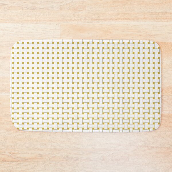 Item preview, Gold Basketweave Pattern designed and sold by patterniastudio.
