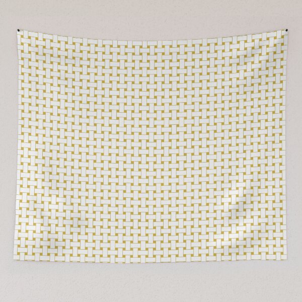Item preview, Gold Basketweave Pattern designed and sold by patterniastudio.
