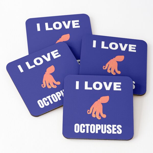 Item preview, I love Octopuses designed and sold by fev-rocks.