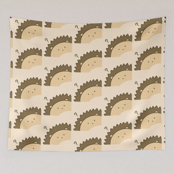 Item preview, Hugo the Curious Hedgehog designed and sold by Kebi Studio.