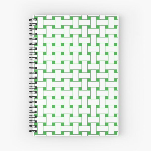 Item preview, Green Basketweave Pattern designed and sold by patterniastudio.