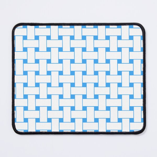 Item preview, Light blue Basketweave Pattern designed and sold by patterniastudio.
