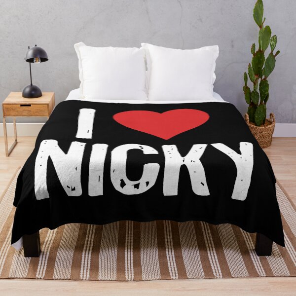 Item preview, I Love Nicky designed and sold by The "I Love Everything" Shop.