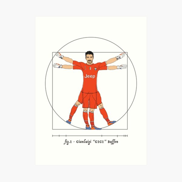 Gigi Buffon Art Print