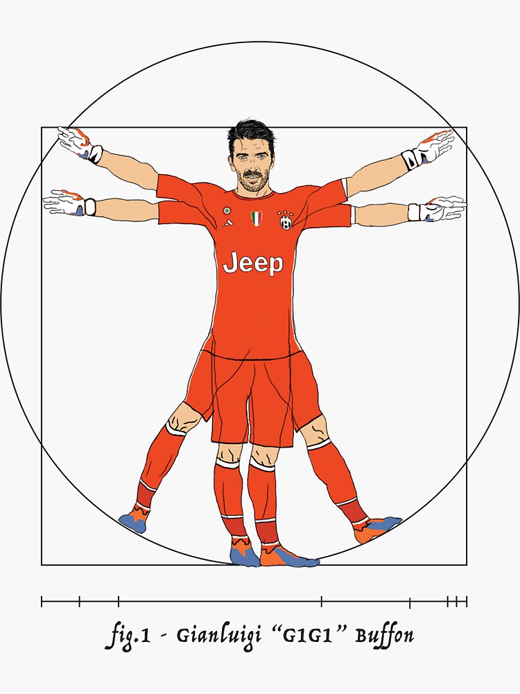 “Gigi Buffon " Sticker for Sale by SuperFZ | Redbubble