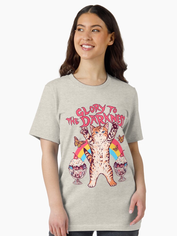 Thumbnail 2 of 7, Essential T-Shirt, Glory To The Darkness designed and sold by wytrab8.