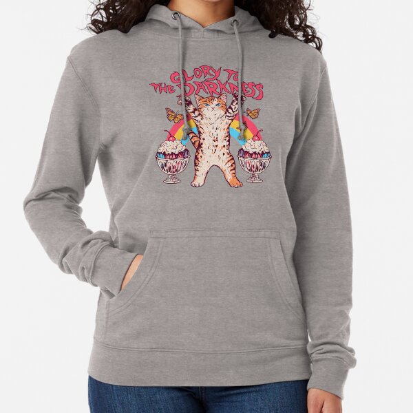 Glory To The Darkness Lightweight Hoodie