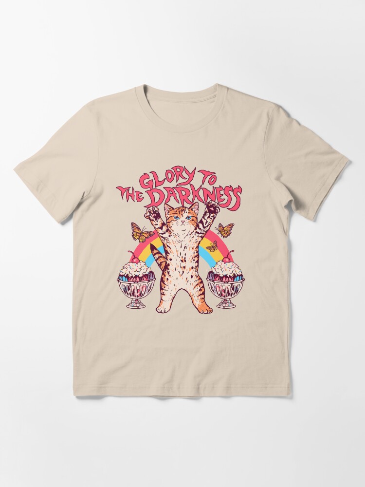 Alternate view of Glory To The Darkness Essential T-Shirt