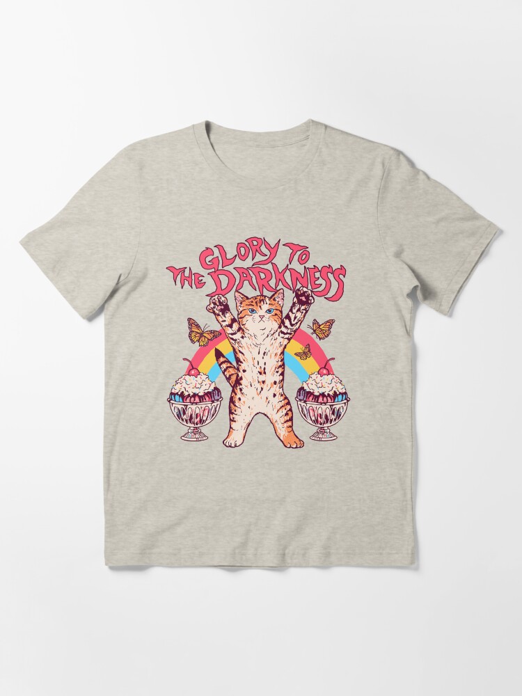 Thumbnail 3 of 7, Essential T-Shirt, Glory To The Darkness designed and sold by wytrab8.
