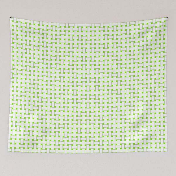 Item preview, light green Basketweave Pattern designed and sold by patterniastudio.