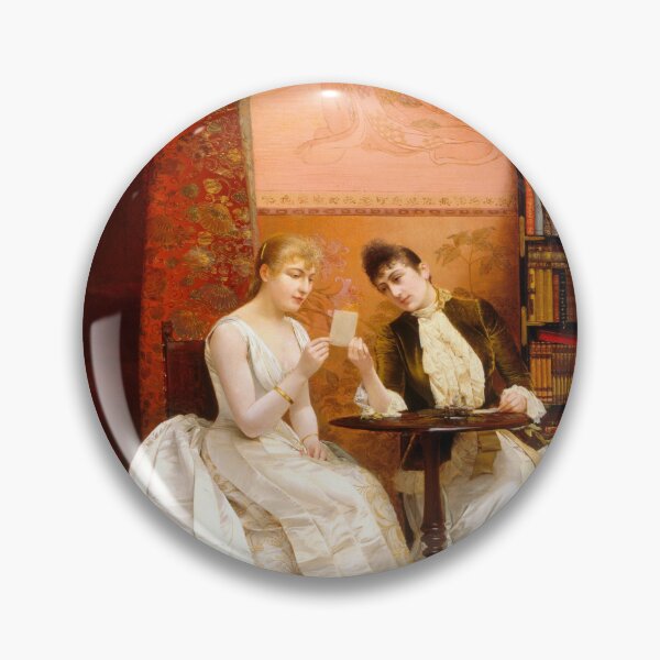 Item preview, Georges Croegaert: Confidences, Remastered - Vintage European Art designed and sold by Ellodee.