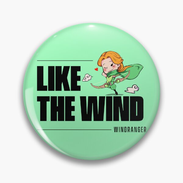 Item preview, Like The Wind - Windranger designed and sold by gonzucraft.