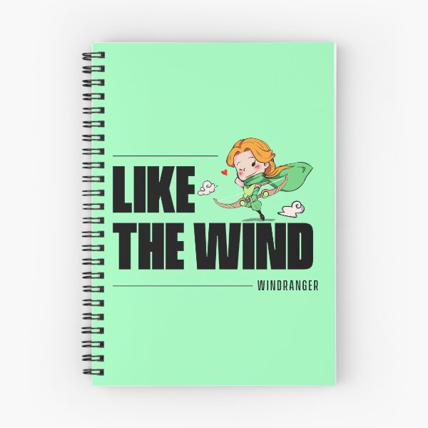 Item preview, Like The Wind - Windranger designed and sold by gonzucraft.