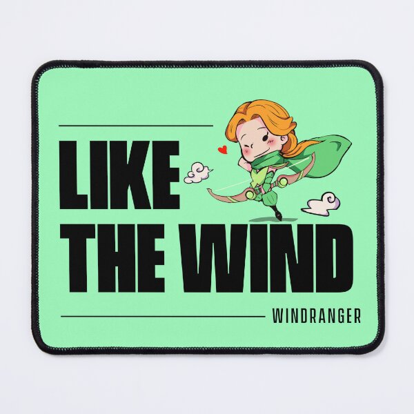 Item preview, Like The Wind - Windranger designed and sold by gonzucraft.