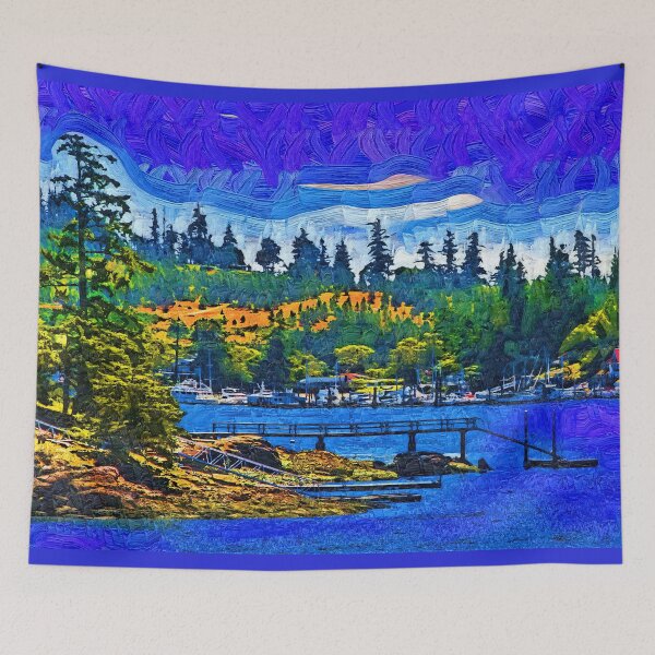Item preview, Friday Harbor Fauvist designed and sold by KirtTisdale.