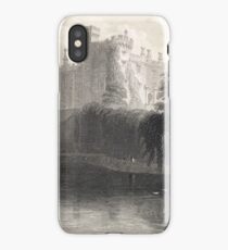 Engraving Kilkenny Castle, Ireland 1841 iPhone Case
