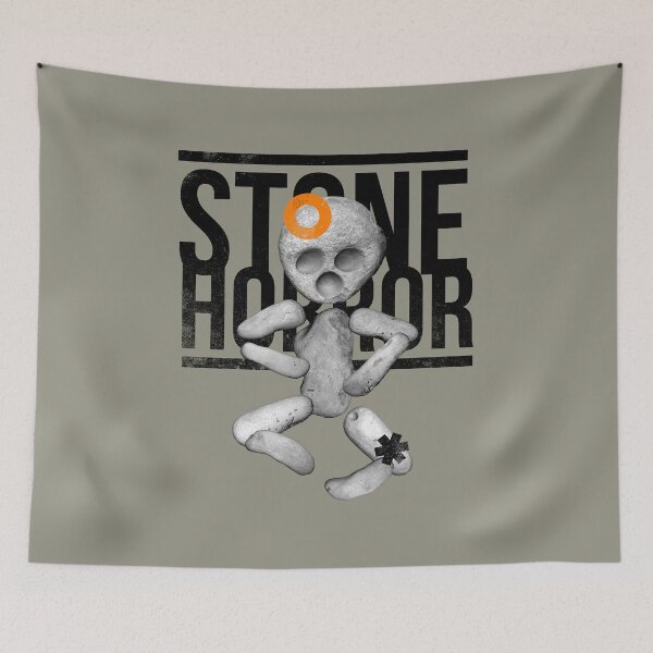 Item preview, Stone Horror on black text designed and sold by burbuja.