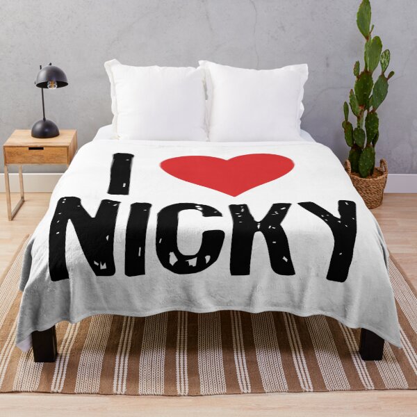 Item preview, I Love Nicky designed and sold by The "I Love Everything" Shop.