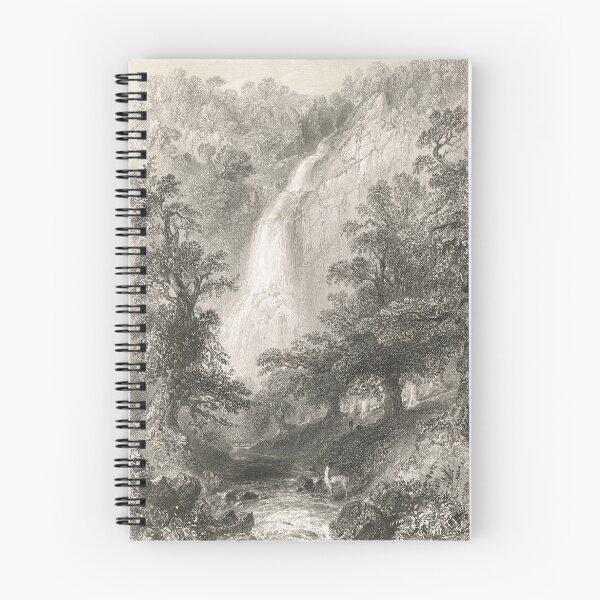Item preview, Powerscourt Waterfall, Wicklow, Ireland designed and sold by artfromthepast.