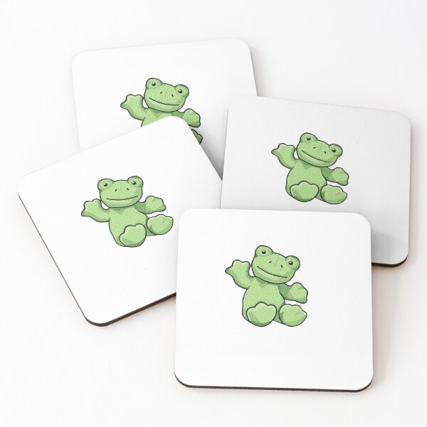 Item preview, spring green frog designed and sold by Meganthemuppet.