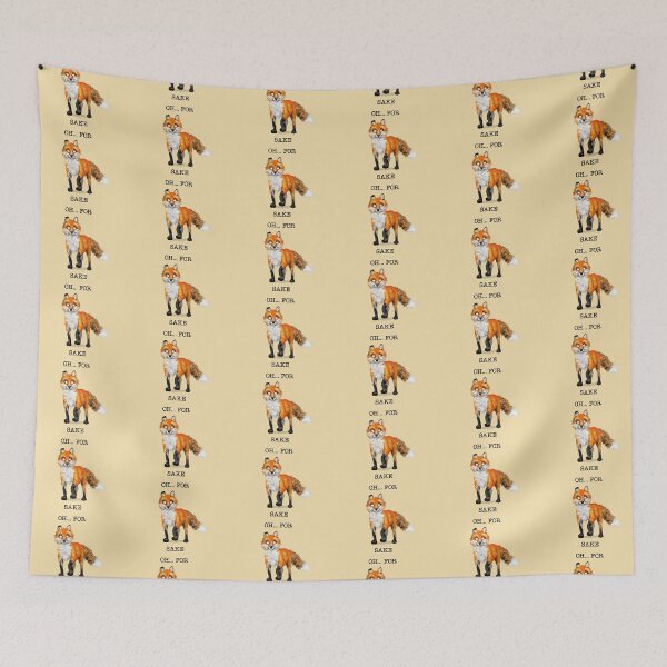Item preview, Oh... For Fox Sake | Cartoon Fox  designed and sold by Snootrac.