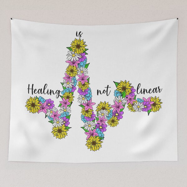 Item preview, Healing Is Not Linear designed and sold by SmackCreations.